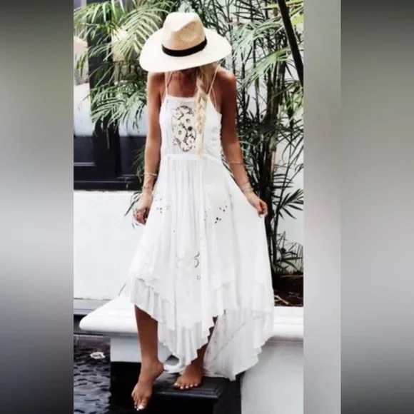 Spell Island Bonita Midi strappy Dress looks new XS - Picture 6 of 16